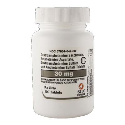 Аддералл (Аддерол) 30 мг 100 таб.