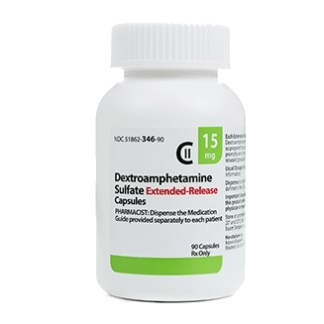 Декстроамфетамин 15 мг 90 капс.