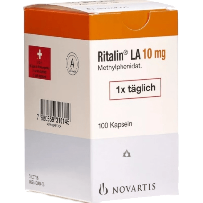 Риталин LA 10 мг 100 капс.