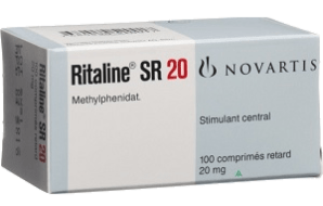 Риталин (Ritalin SR) 20 мг 100 таб.