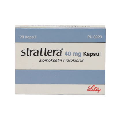 Страттера (atomoksetin) капсулы по 40 мг №28 - Eli Lilly