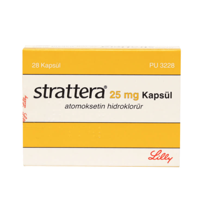 Страттера (atomoksetin) капсулы по 25 мг №28 - Eli Lilly