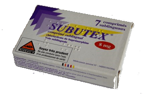 Субутекс (бупренорфин) b8  7шт - Schering