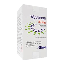 Виванс (lisdexanfetamina) 30 мг 28 капс.